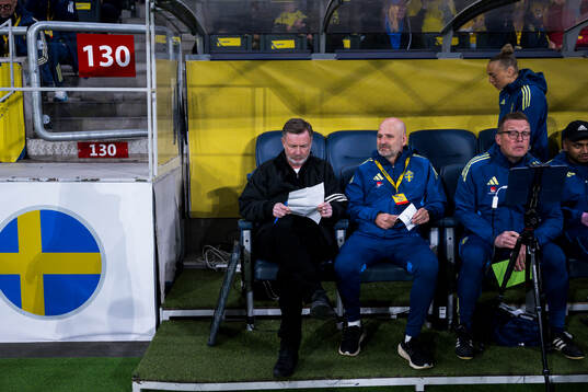 Head coach Peter Gerhardsson and assistant coach Magnus