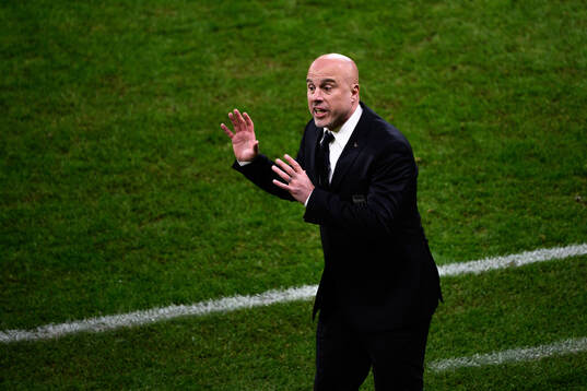 Head coach Andrea Soncin of Italy