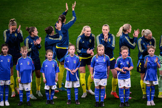Fridolina Rolfö, Filippa Angeldahl, Julia Zigiotti Olme,