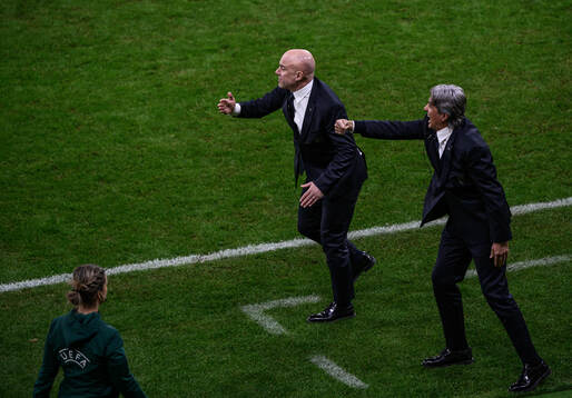 Head coach Andrea Soncin of Italy
