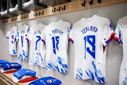 The kits of Frida Maanum and Elisabeth Terland of Norway in