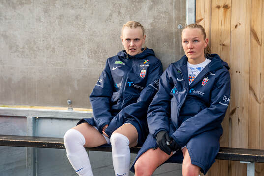 Karina Sævik and Frida Maanum of Norway