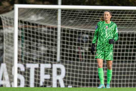 Goalkeeper Cecilie Fiskerstrand of Norway