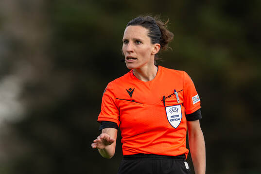 Referee Silvia Gasperotti