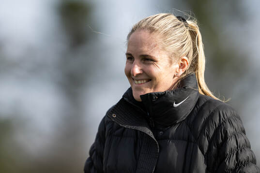 Head coach Gemma Grainger of Norway
