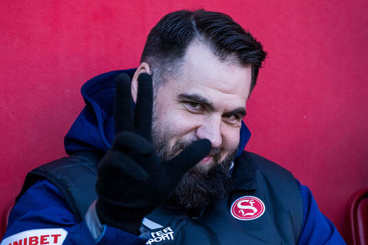 Sandvikens IFs huvudtränare Eldar Abdulic