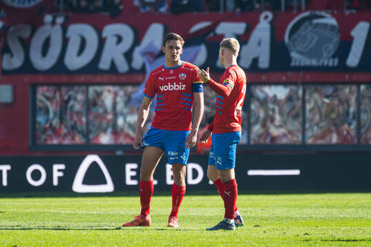 Helsingborgs Wilhelm Nilsson och William Westerlund