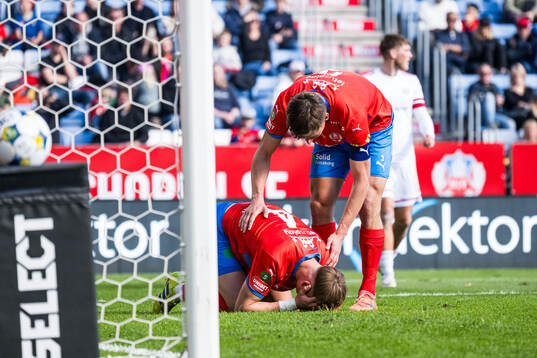 Helsingborgs Marcus Gudmann och Wilhelm Nilsson