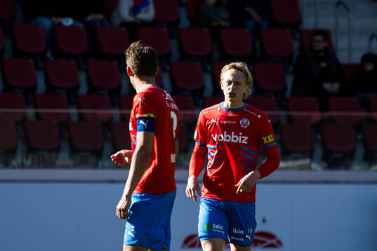 Helsingborgs Wilhelm Nilsson och Ture Görefält