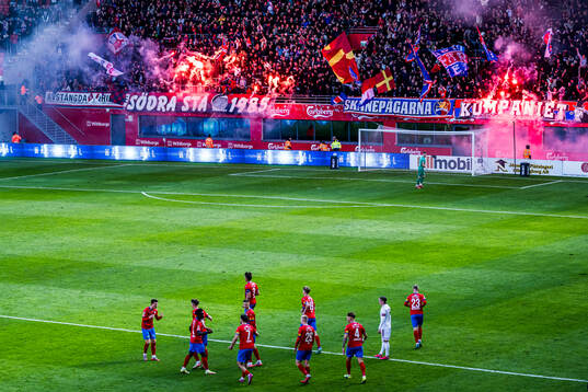 Bläddra bland fler bilder av Fotboll, Superettan, Helsingborg - Sandvikens IF