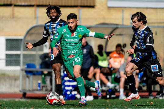 BK Olympics Amir Ayari och IFK Skövdes Djersey Mbuyi