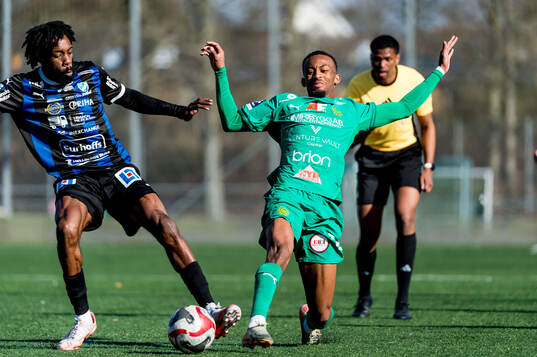 IFK Skövdes Djersey Mbuyi Kabong och BK Olympics Anthony