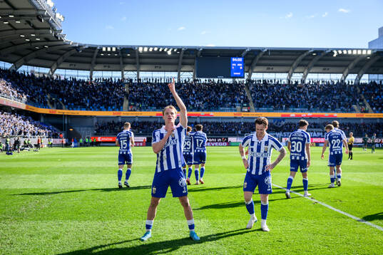 IFK Göteborgs Max Fenger jublar