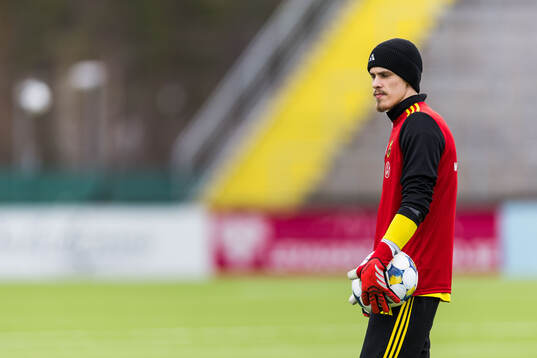 Östersunds målvakt Adam Benediktsson