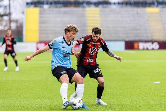 Landskronas Gustaf Bruzelius och Östersunds Adrian Edqvist