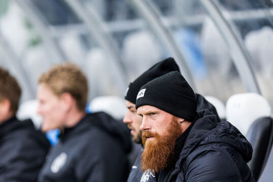 Landskronas tränare Max Mölder