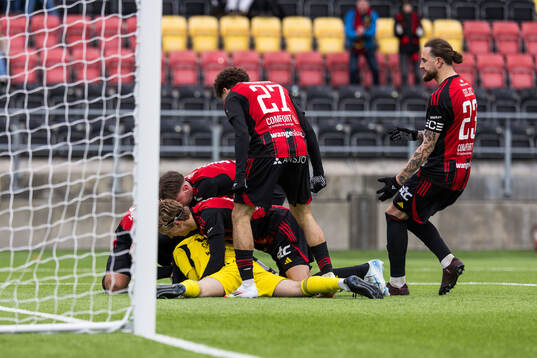 Östersunds Frank Stople jublar