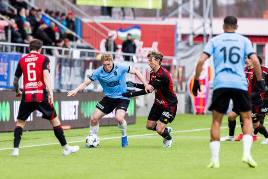 Landskronas Gustaf Westström och Östersunds Albin Sporrong