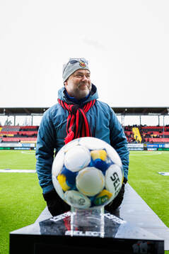 Matcbollen levereras av Anders
