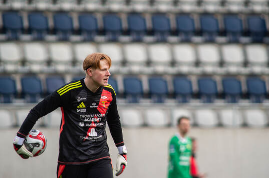 Team TGs målvakt Alex Jerner