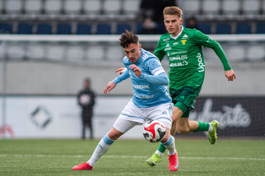 Gefles Deniz Yaldir och Team TGs Albin Näslund
