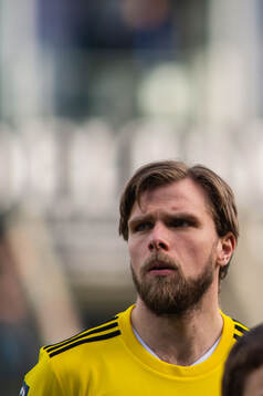 Gefles målvakt Tobias Johansson