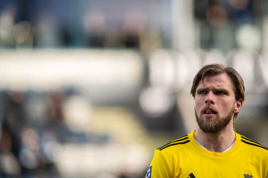 Gefles målvakt Tobias Johansson