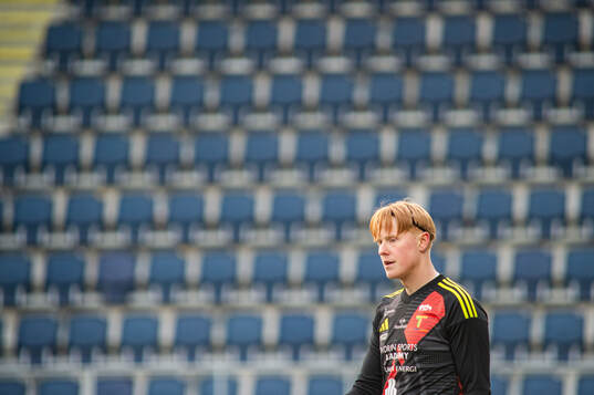 Team TGs målvakt Alex Jerner