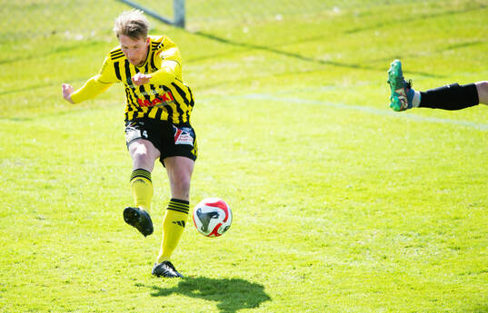 IFK Hässleholms Hugo Arvidsson i matchen i division 2