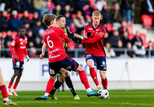 Östers Noah Söderberg och Daniel Ask och Häckens Amor