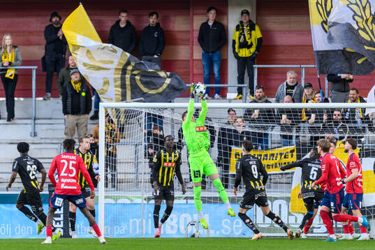 Häckens målvakt Andreas Linde