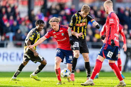 Östers David Seger och Häckens Simon Gustafson