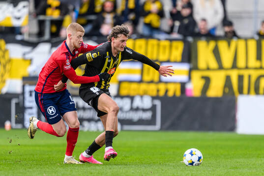Östers Daniel Ask och Häckens Silas Andersen