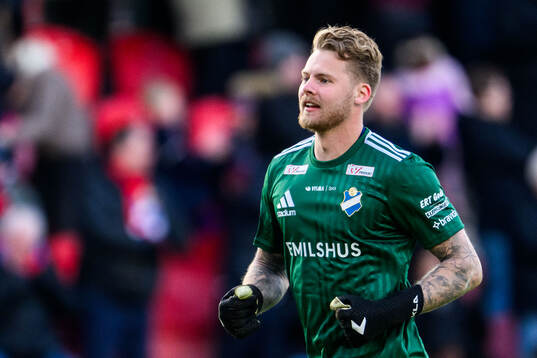 Östers målvakt Robin Wallinder