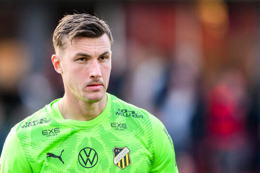 Häckens målvakt Andreas Linde