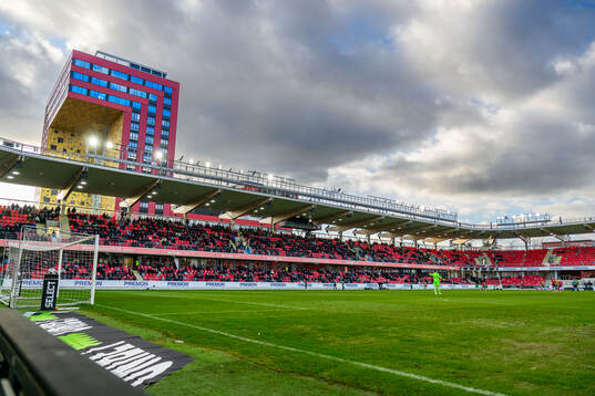 Interiör av Visma Arena