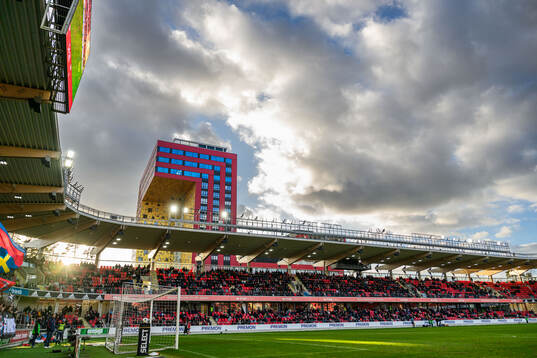 Interiör av Visma Arena