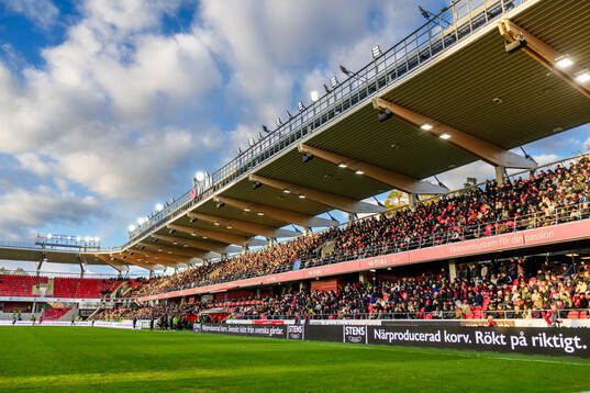 Interiör av Visma Arena