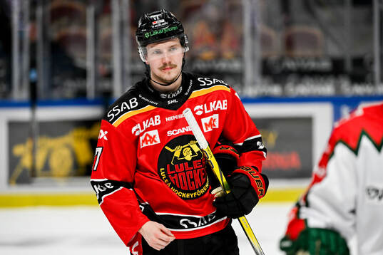 Luleås Oskari Laaksonen deppar