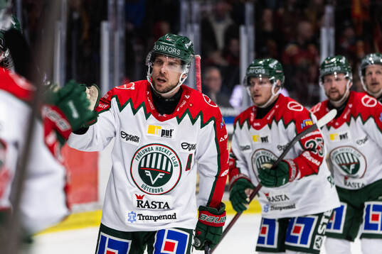Frölundas Henrik Tömmernes jublar