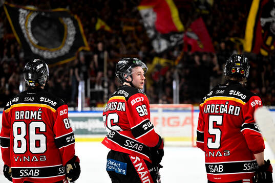 Luleås Pontus Andreasson jublar