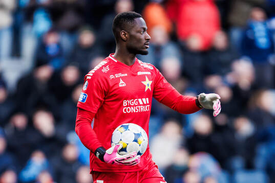 Sirius målvakt Ismael Diawara