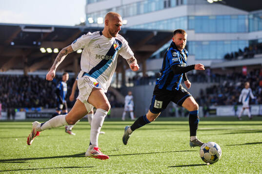 Djurgårdens Adam Ståhl och Sirius Dennis Widgren