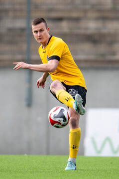Lund BKs Aleandro Wihlborg Costa jublar