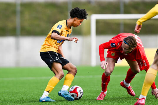 Lund BKs Aleandro Wihlborg Costa jublar
