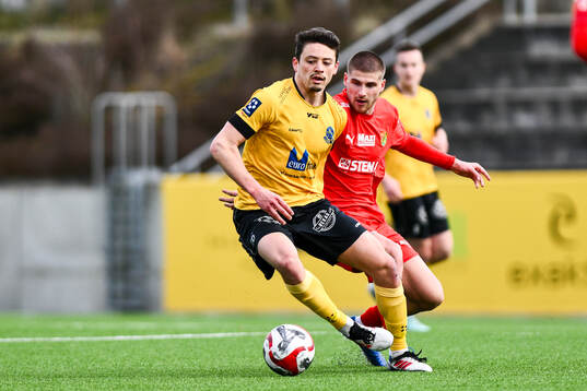 Lund BKs Aleandro Wihlborg Costa jublar