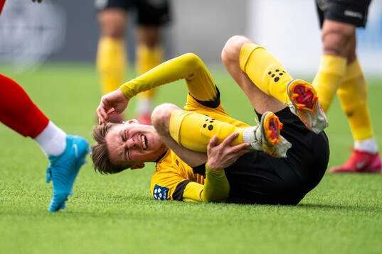 Lund BKs Aleandro Wihlborg Costa jublar