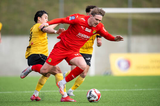 Lund BKs Aleandro Wihlborg Costa jublar
