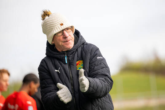 Lund BKs Aleandro Wihlborg Costa jublar