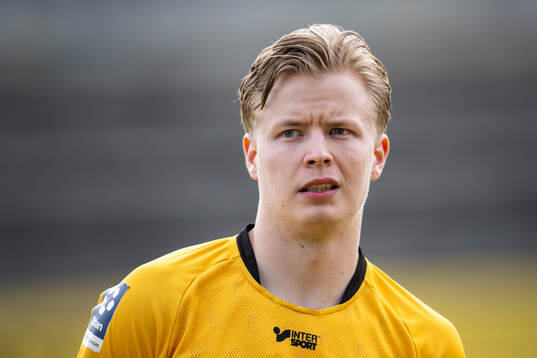 Lund BKs Aleandro Wihlborg Costa jublar